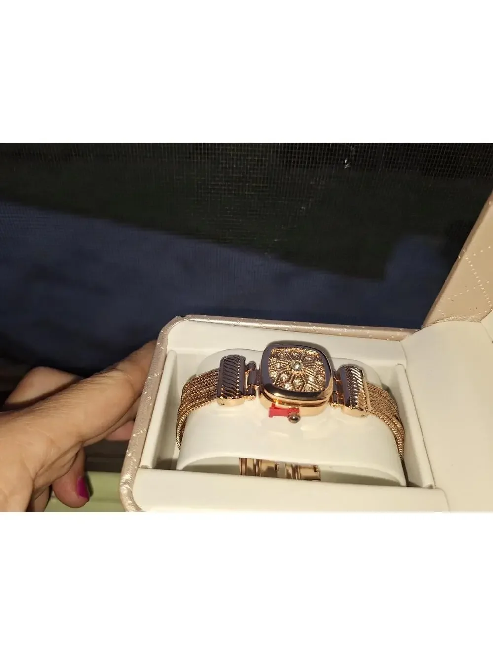NEW Beverly Hills Rose Gold Womens Limited Edition Watch Wrist Bracelet STUNNING - Picture 2 of 11